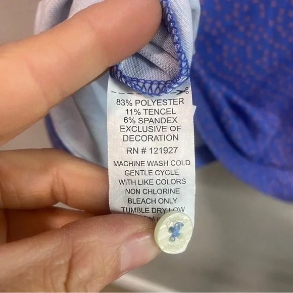 JOHNNIE-O HOOTIE TOP SHELF PREP-FORMANCE POLO‎ SHIRT IN BISCAYNE SZ MEDIUM - Picture 9 of 11